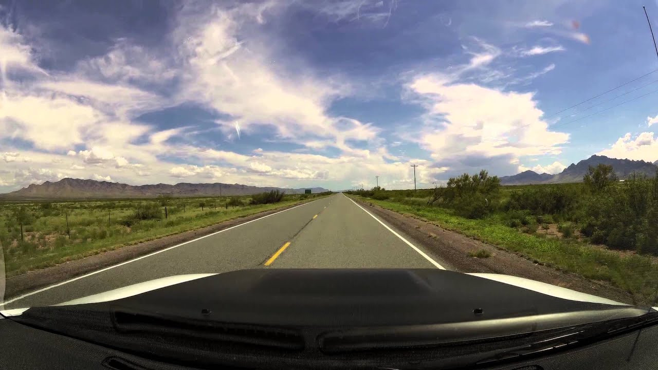 Time Lapse Road Forks, NM to Portal, AZ 8.3.15