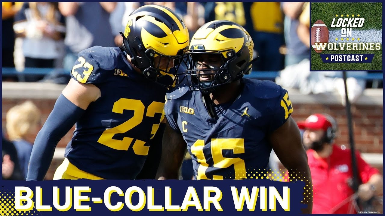 WOLVERINES POSTCAST: Michigan Wolverines BEAT Washington Huskies Behind Stout Defensive Effort