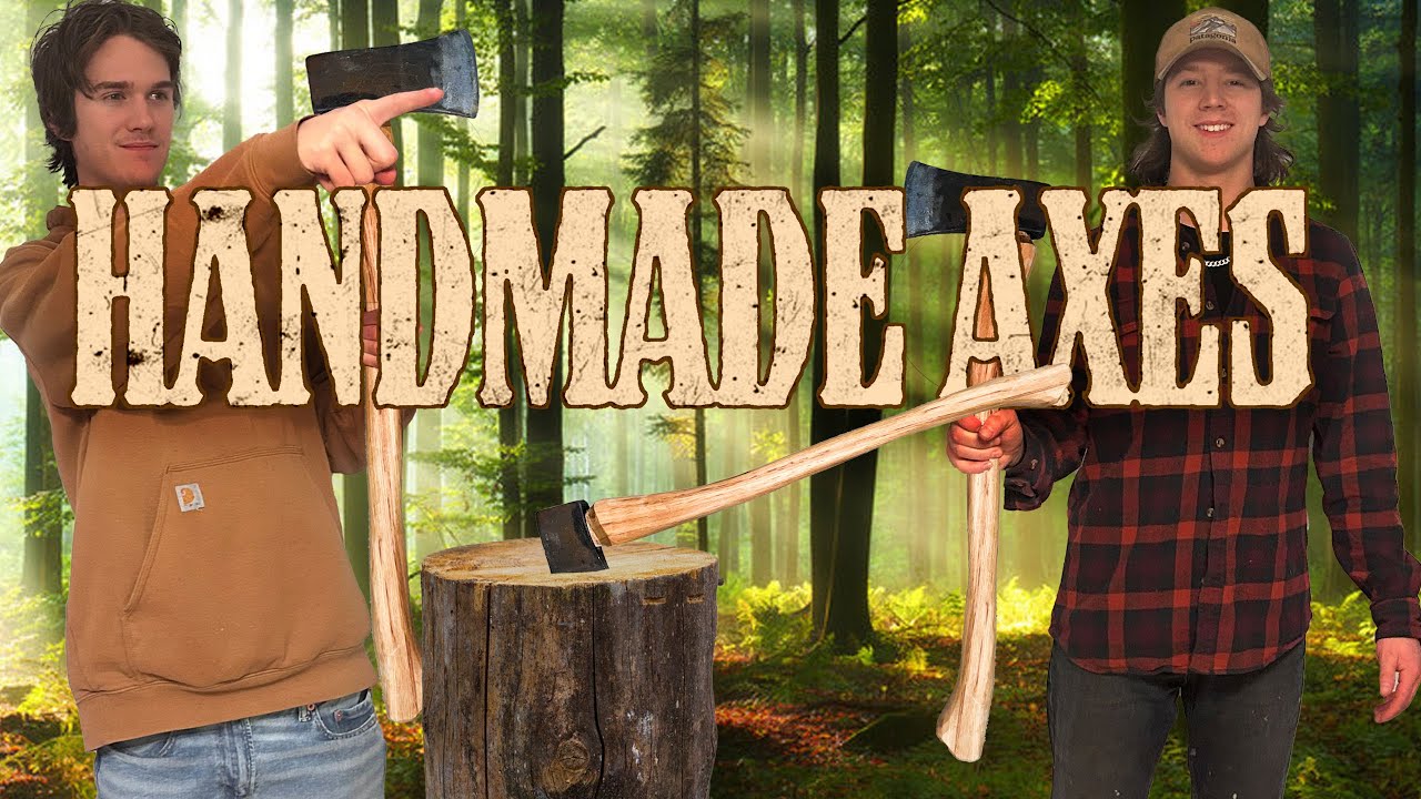 Hand Crafting Axes: Restoring Vintage Heads and Carving Hickory Handles