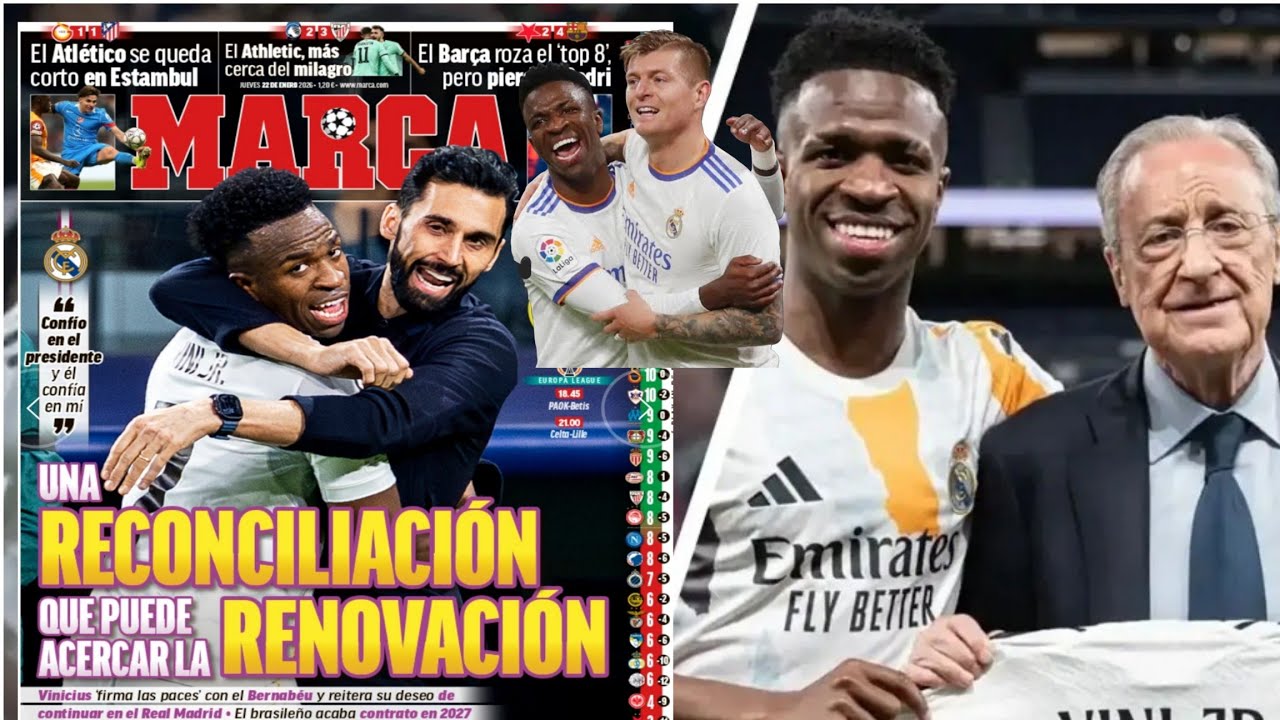 Jounal marca reklame prolongasyon vinijr, tony kroos fe gwo deklarasyon vinicius jr klike pou plis?