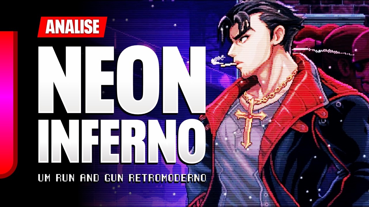 NEON INFERNO: É um Metal Slug cyberpunk com motos, PARRY's e AÇÂO FRENÉTICA!