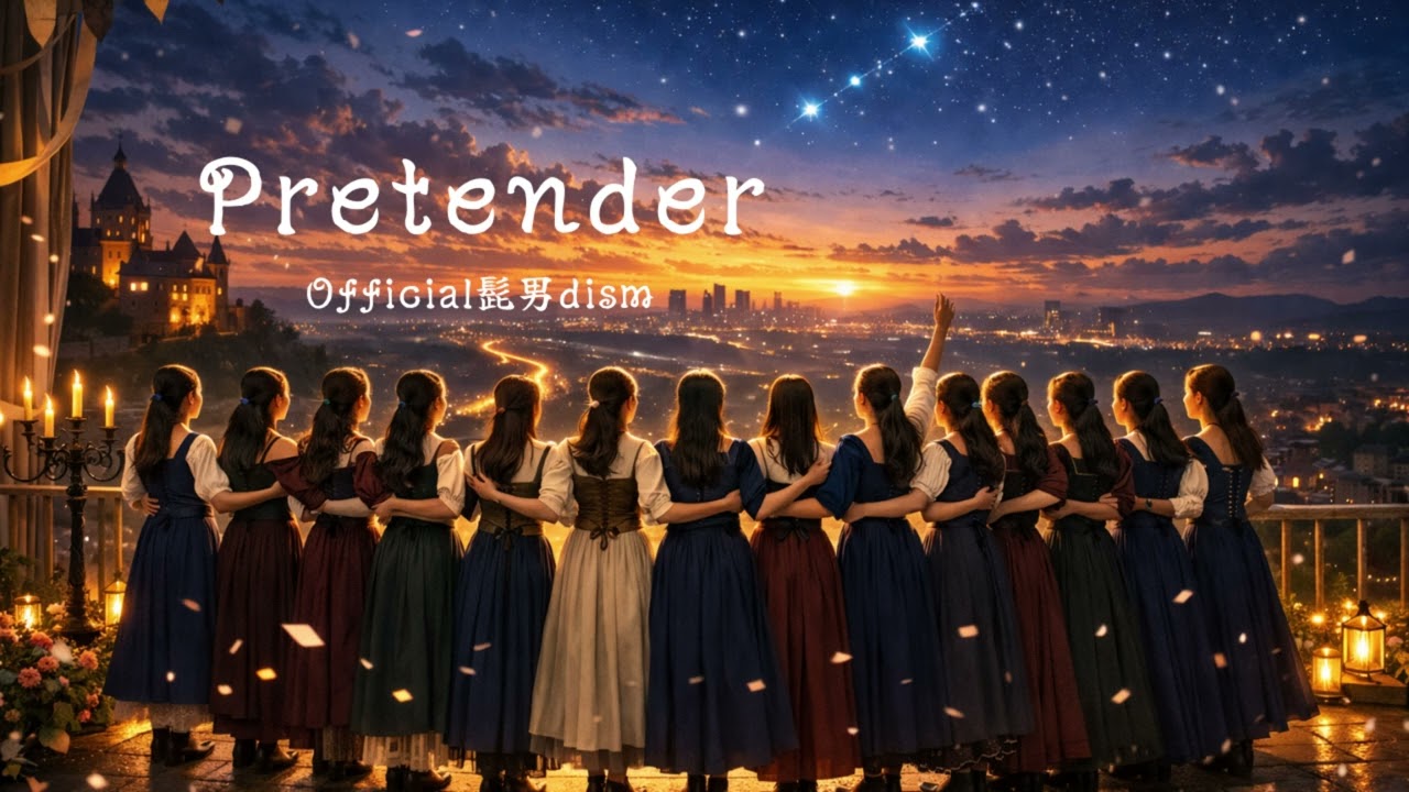 【AI合唱曲】Official髭男dism /Pretender 女性合唱Ver / AI Cover