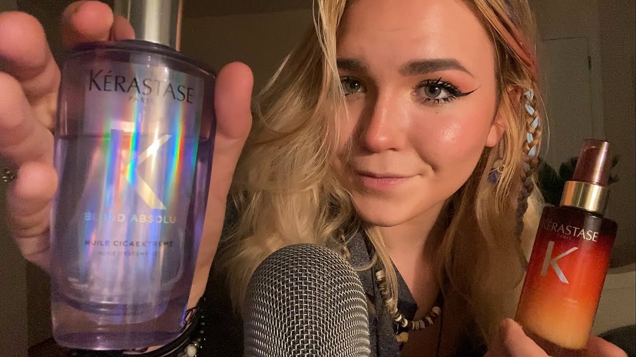 ASMR in Polish/Po Polsku: Wybieram KERASTASE Kuracje dla Twoich Włosów ​💆‍♀️💅​ *roleplay*
