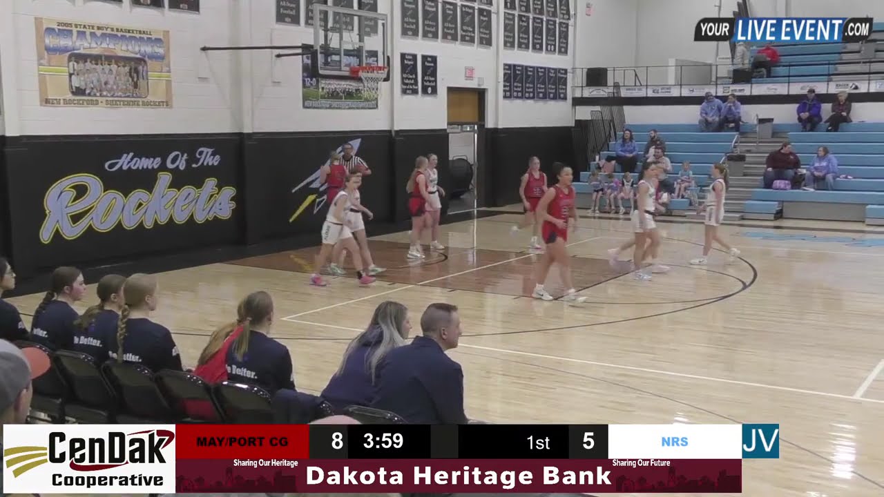 May-Port CG vs New Rockford-Sheyenne - North Dakota High School Girls Basketball