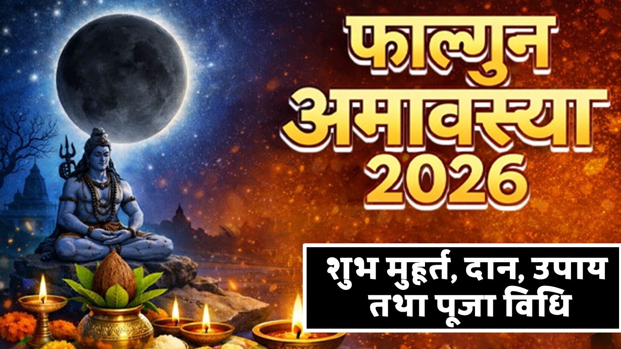 फाल्गुन अमावस्या 2026 कब है: Falgun Amavasya 2026/जानिए शुभ मुहूर्त के समय, दान, तथा पूजा विधि ।