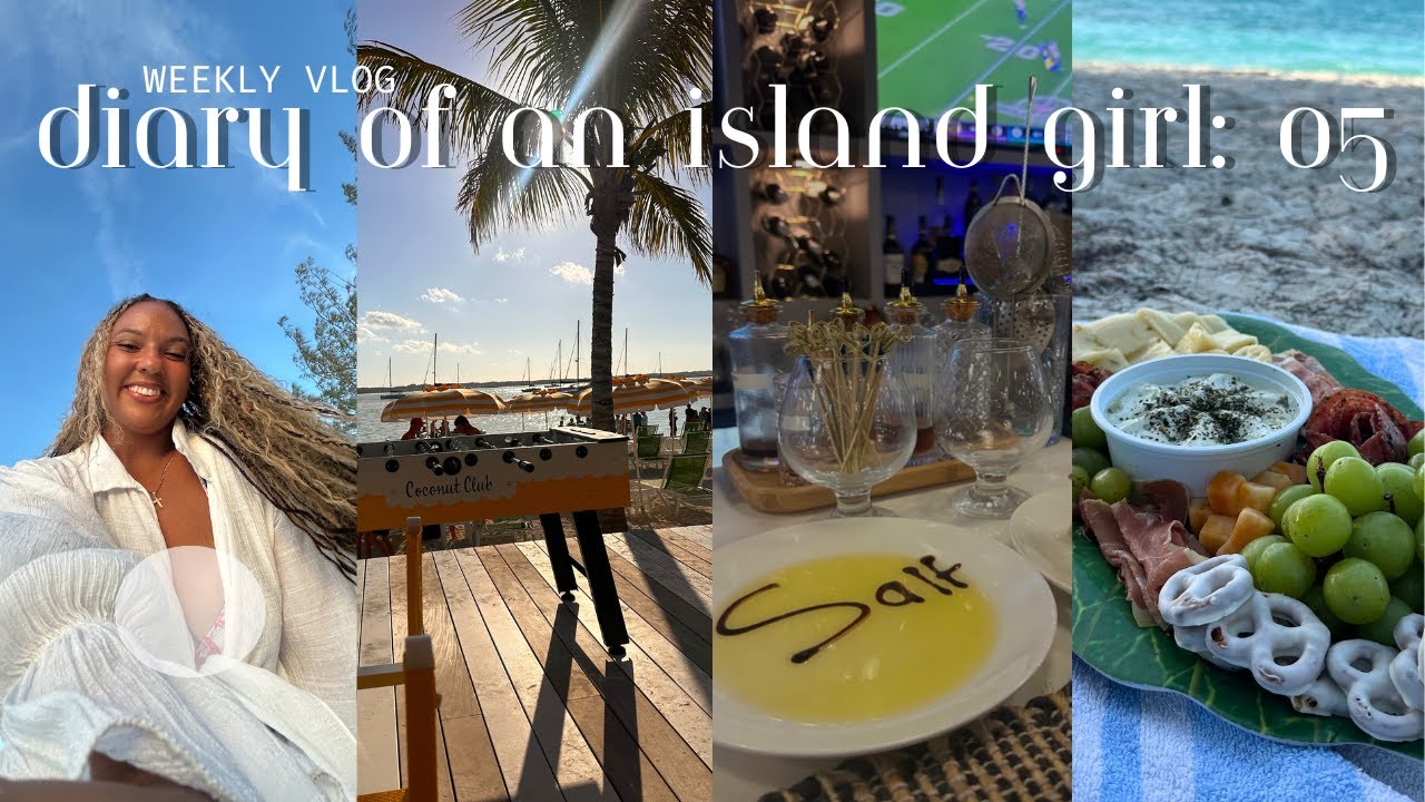 weekly vlog | diary of an island girl, dinner & beach dates + grocery shopping +  charcuterie board