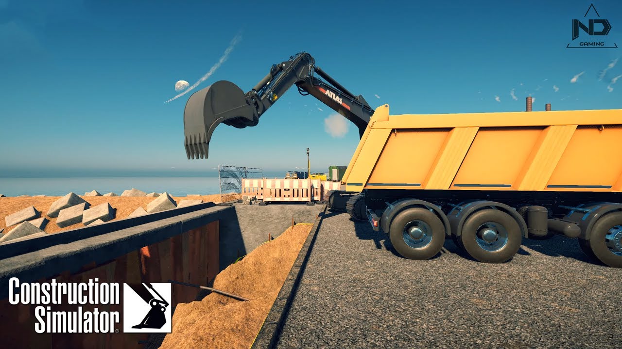 [LIVE] Construction Simulator #4 - XÂY DỰNG BẾN CẢNG P1