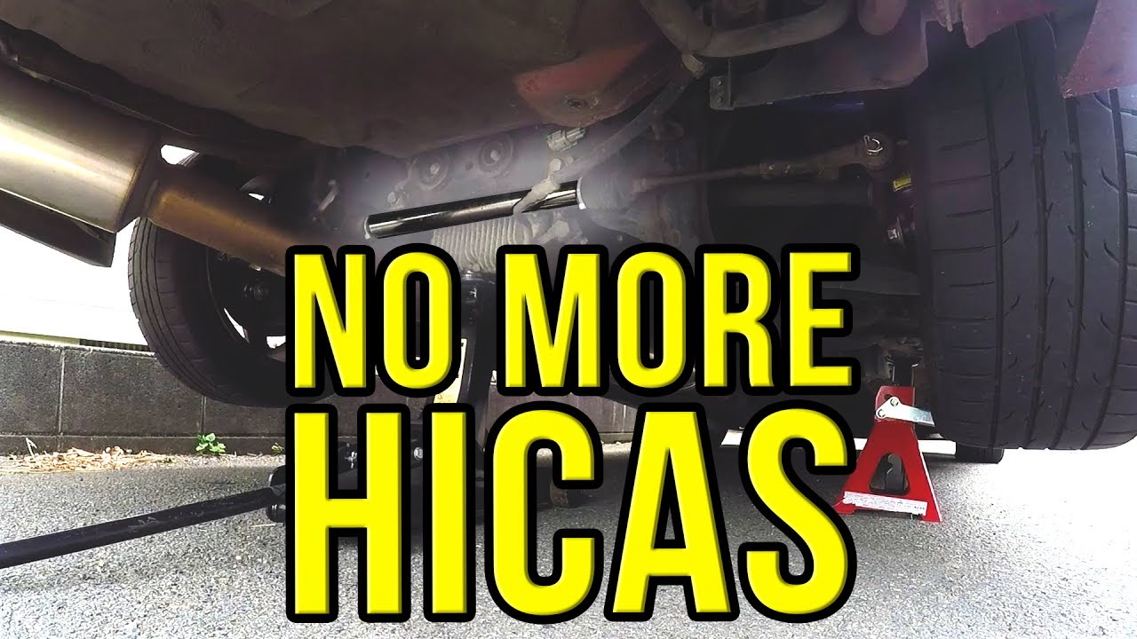 HICAS LOCK BAR INSTALLATION! - R33.4 Nissan Skyline