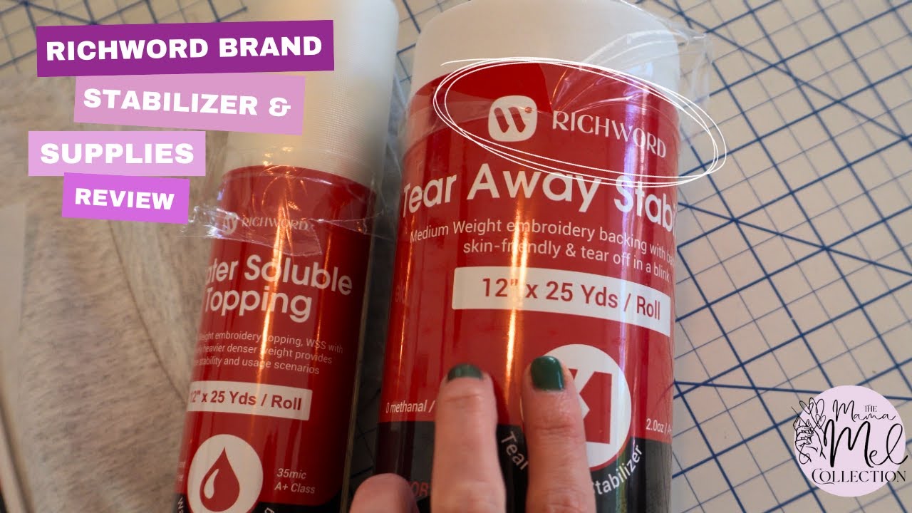 Richword Embroidery Supplies Review - 10/10 Recommend!