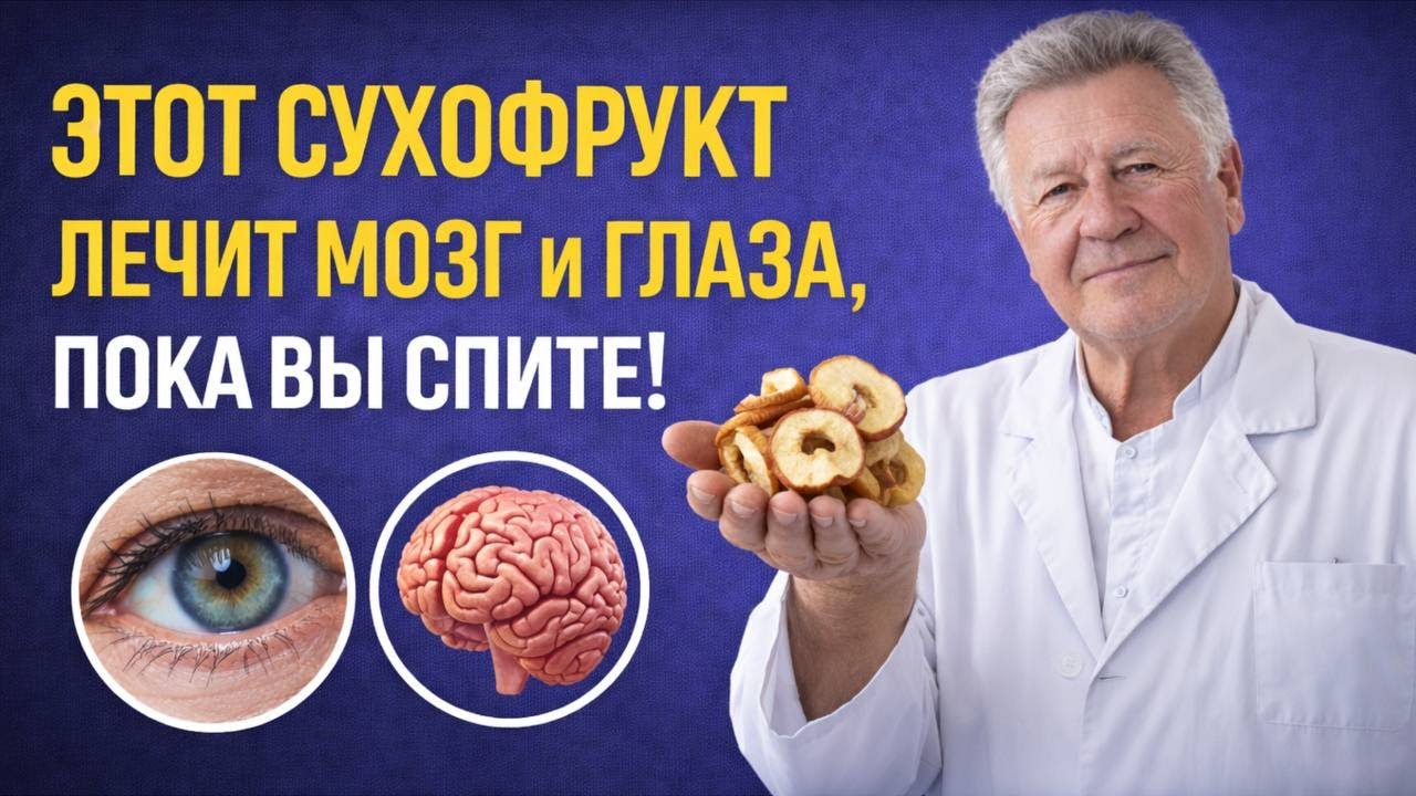 После 60 мозг стареет ночью: 1 правило, которое спасает зрение и память