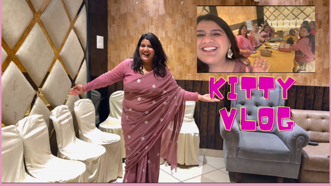 Pink Theme kitty vlog💕| Full Masti,Laughter & Memories