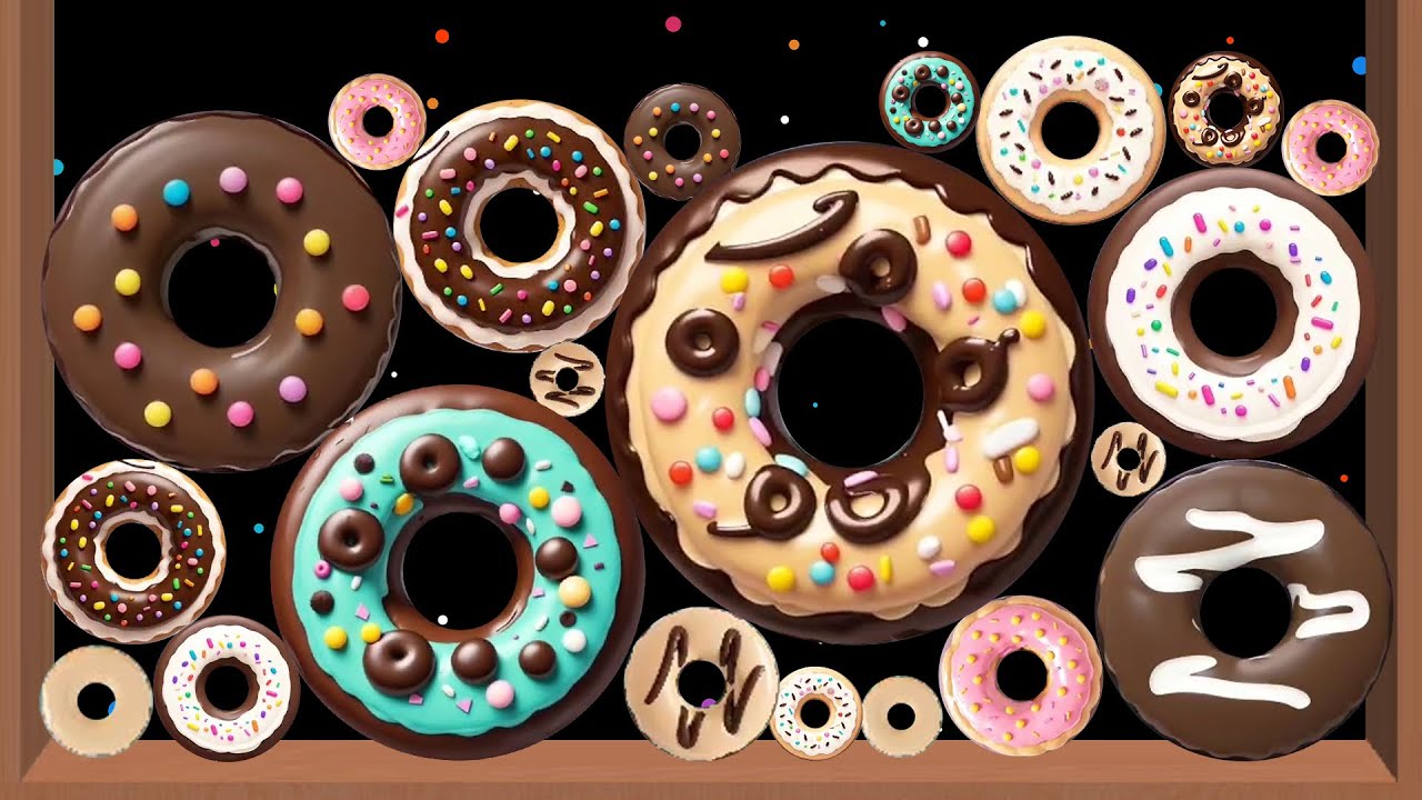 Donuts drop and merge - Suika Game Candy Merge (Watermelon Game) 2048 Ball Drop And Merge Free Play