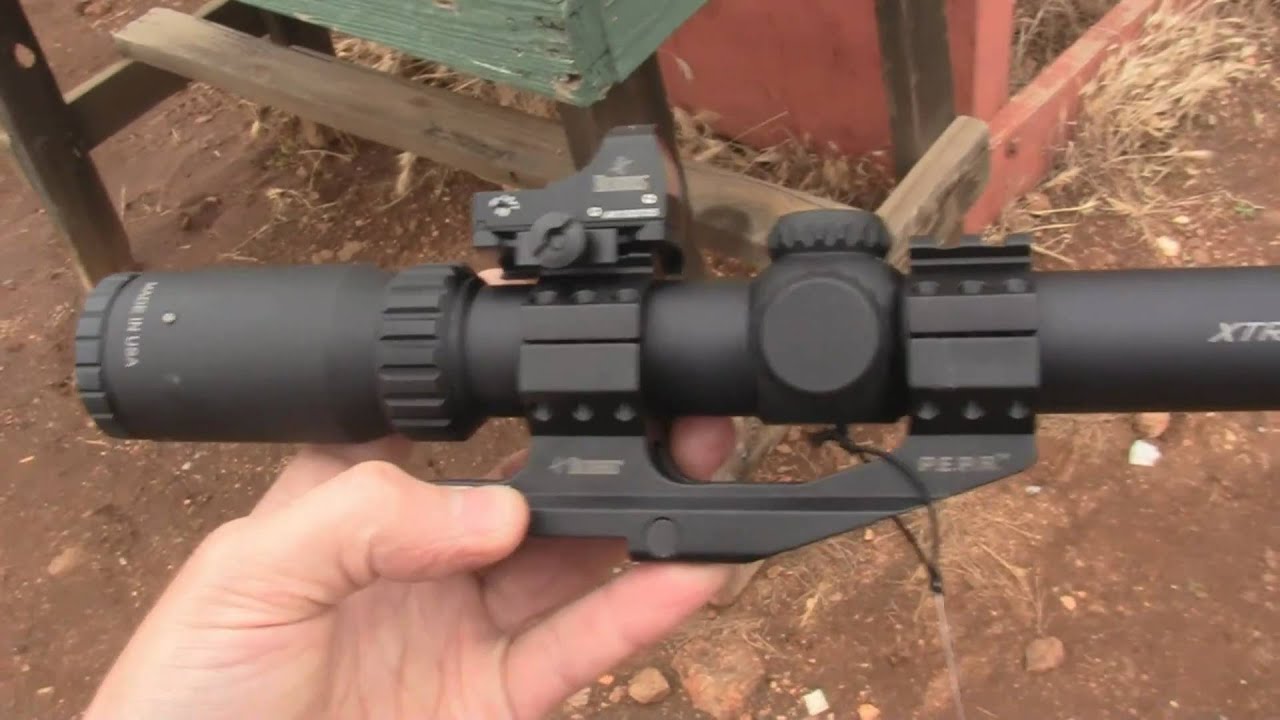 Burris Xtreme Tactical XTR Rifle Scope 1-4x 24mm
