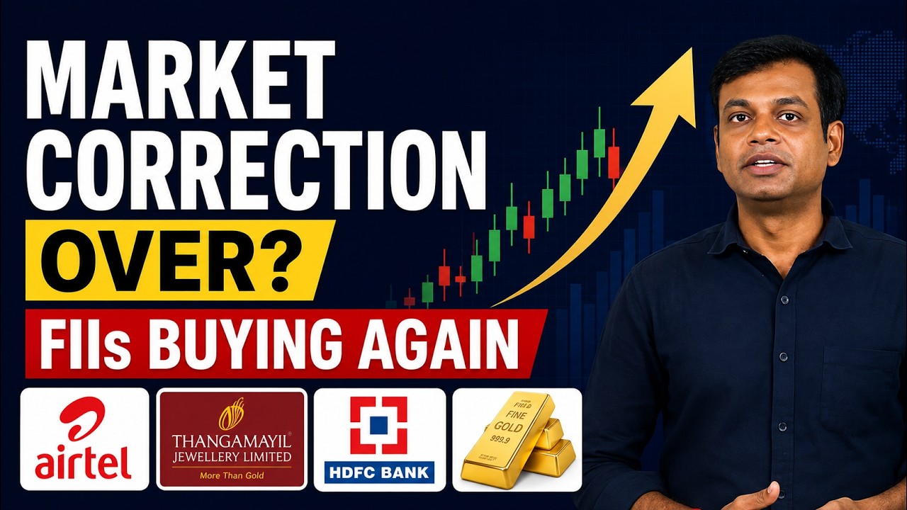 FIIs Buying Again - Miss பண்ணாதீங்க! - Learning for Beginners | Tamil #gold #nifty #hdfcbank #stocks