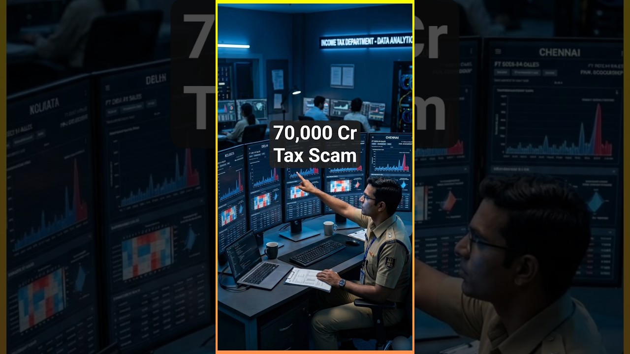 ₹70,000 Cr Restaurant Tax Scam EXPOSED! How AI Caught Them #shorts #ai