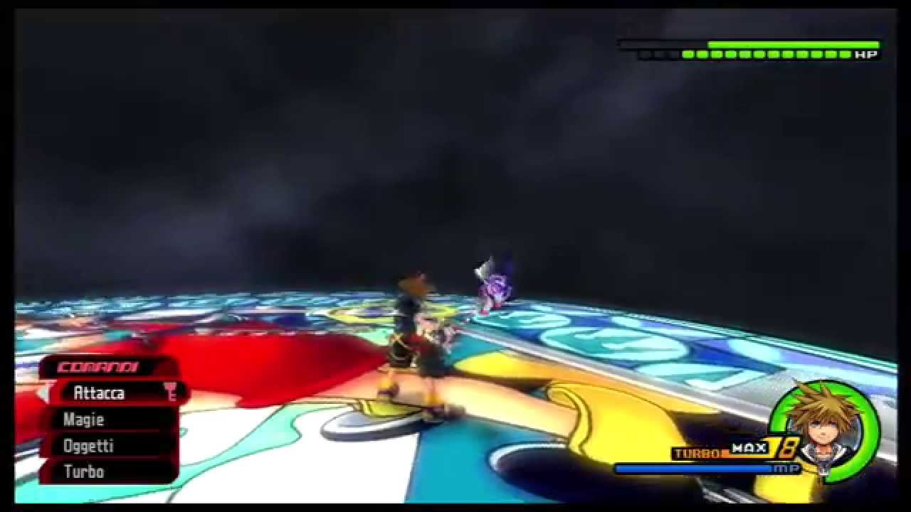 Kingdom Hearts 2.5 ReMix - Data Roxas boss battle (Critical Mode)
