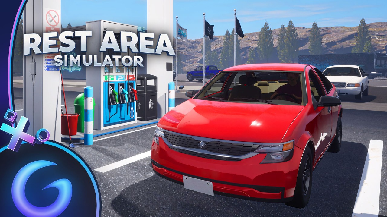 REST AREA SIMULATOR - Gameplay FR