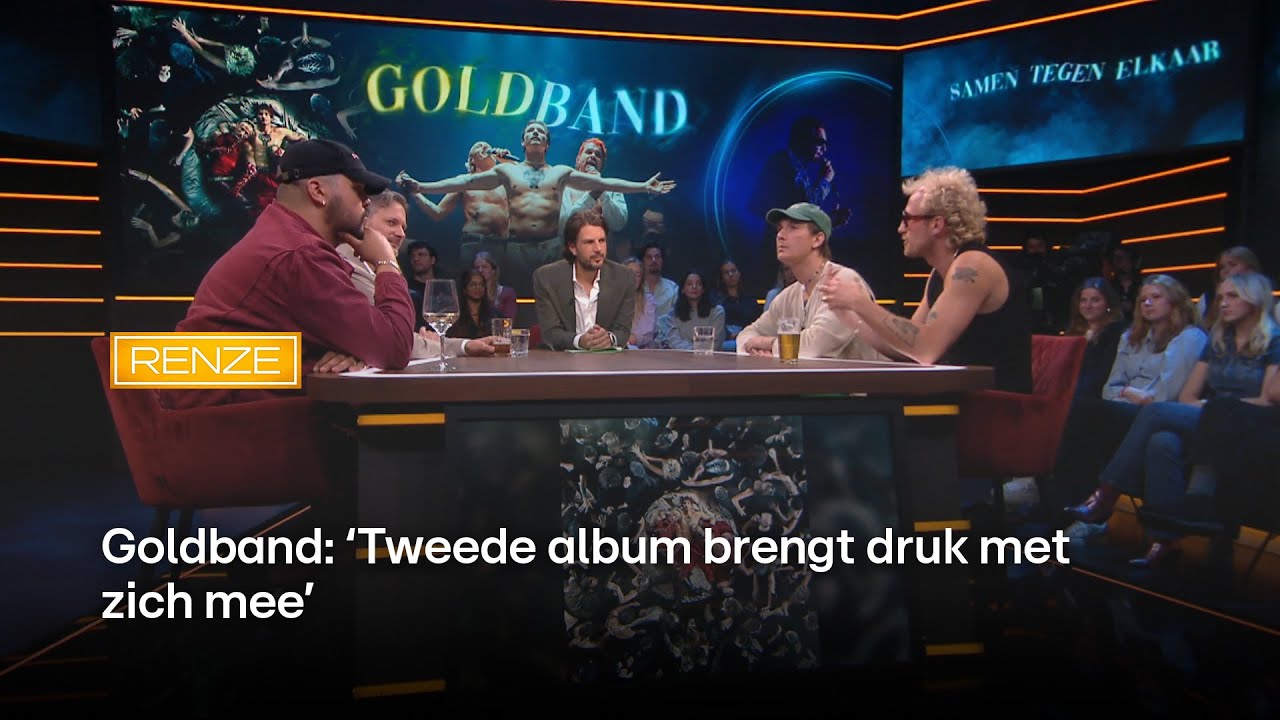 Succesvolle Goldband gaat zomer vol shows en nieuwe muziek in: 'Brengt druk met zich mee' | Renze