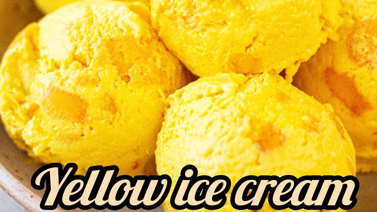 EP 41 Delicious Yellow Ice Cream watch this Recipe #Bayashi TV#Indian ASMR World #So Yummy 