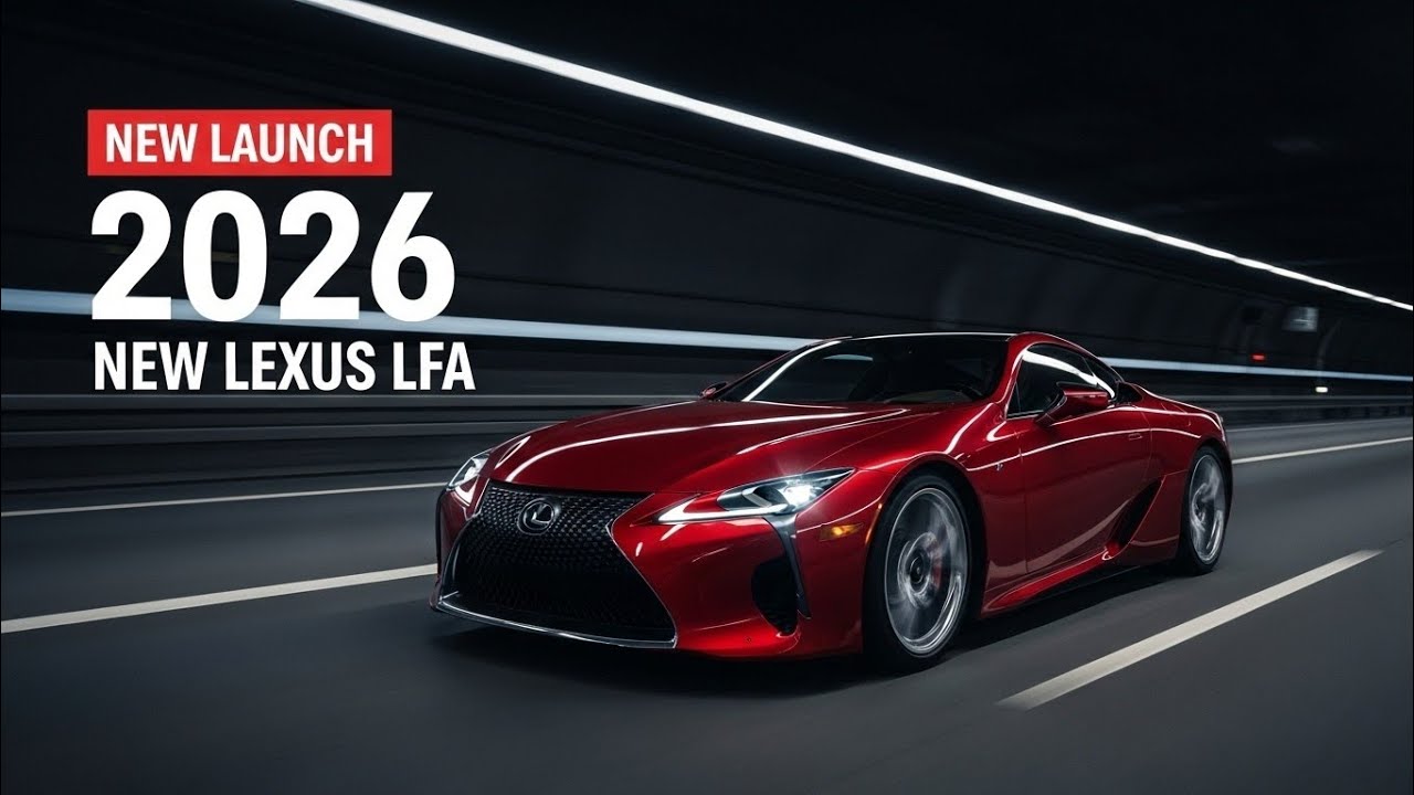 😱2026 Lexus LFA Red 🔥 Ultimate Supercar Review | Front, Side, Back, Interior & Engine | AUTO REV UK”