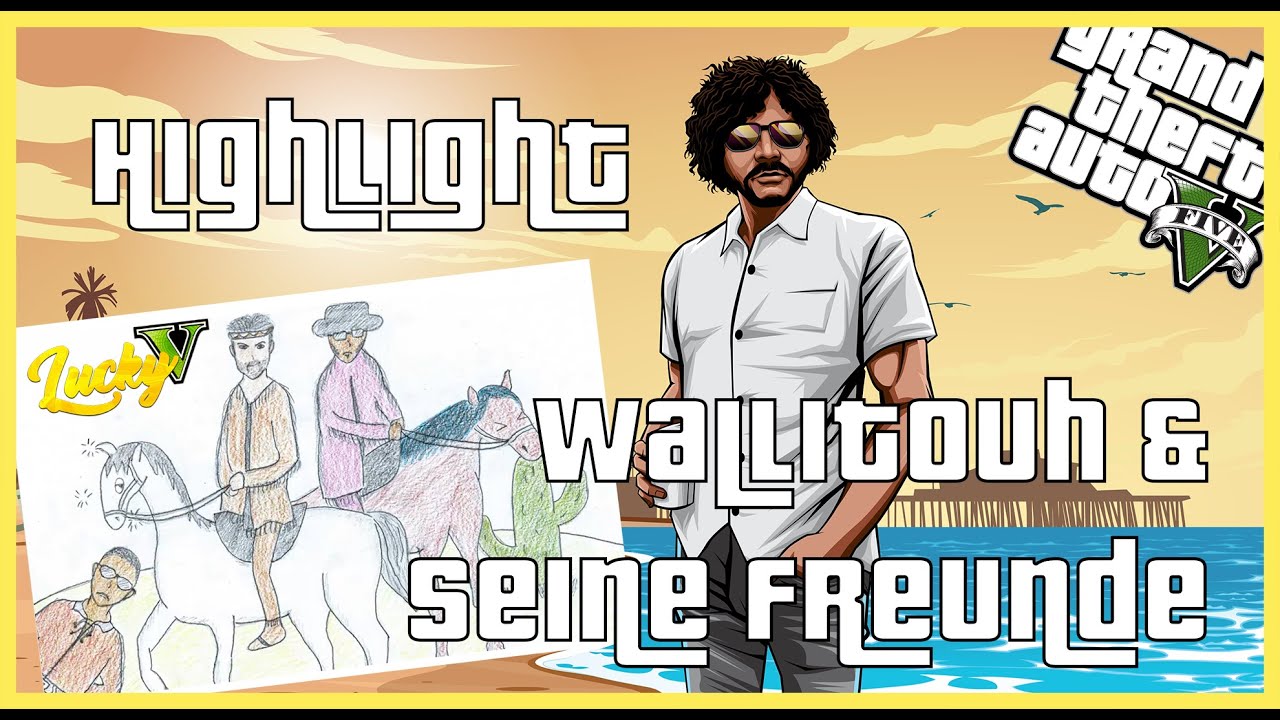 Highlight #3: Santi liest Wallitouh und seine Freunde Teil 1-3 [GTA RP auf LuckyV.de] | Kiquad