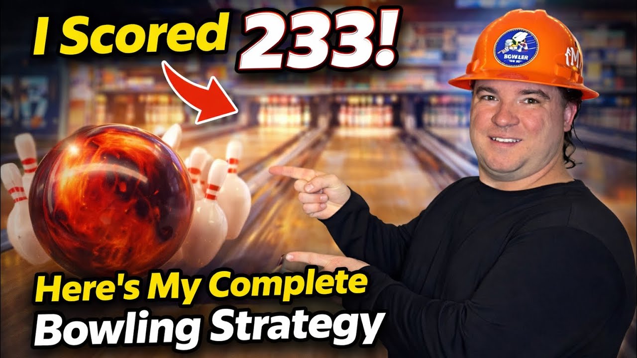 I Scored 233! Here's My Complete Bowling Strategy
