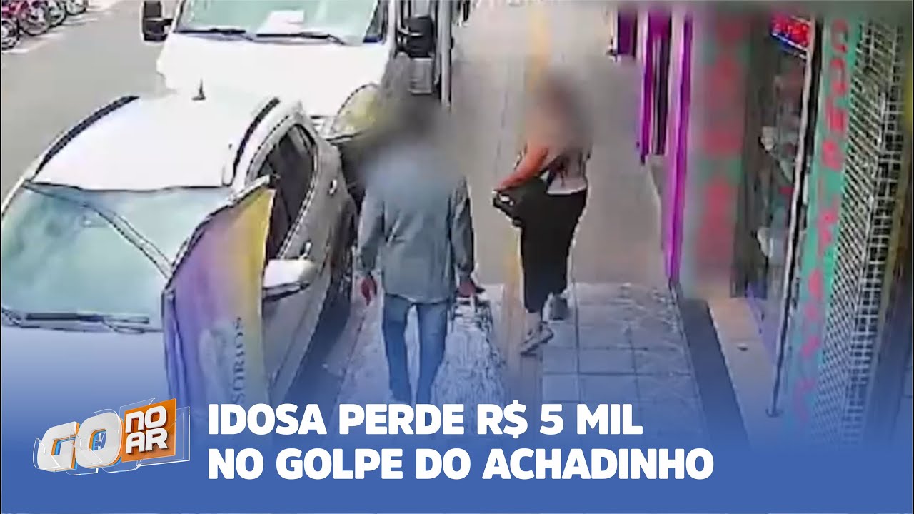 IDOSA PERDE R$ 5 MIL NO GOLPE DO ACHADINHO