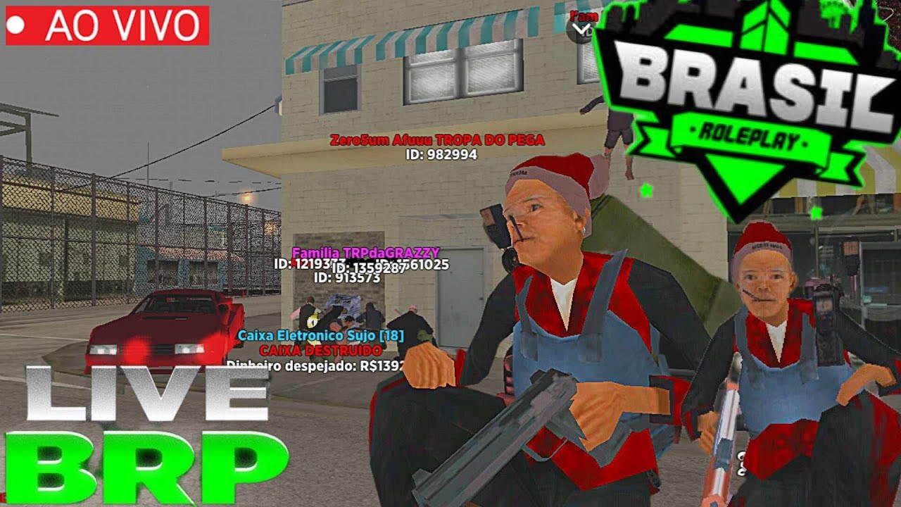 LIVE ON 🔴 BORA Q BORA 🔴 BRASIL ROLEPLAY #reduto