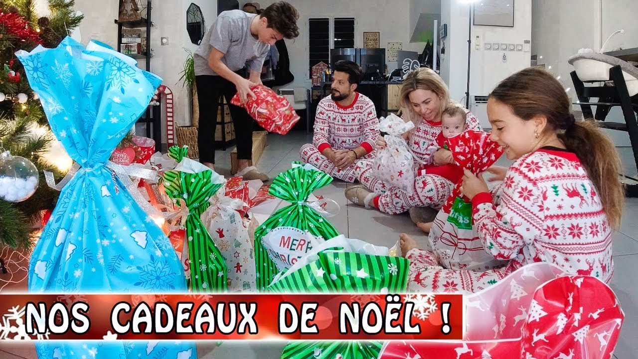 NOS CADEAUX DE NO&Euml;L 2019 🎁 - On ouvre nos cadeaux avec vous !