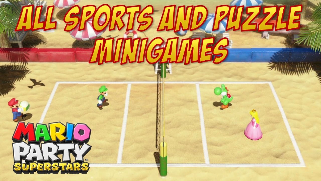 Mario Party Superstars: All Sports and Puzzle Minigames