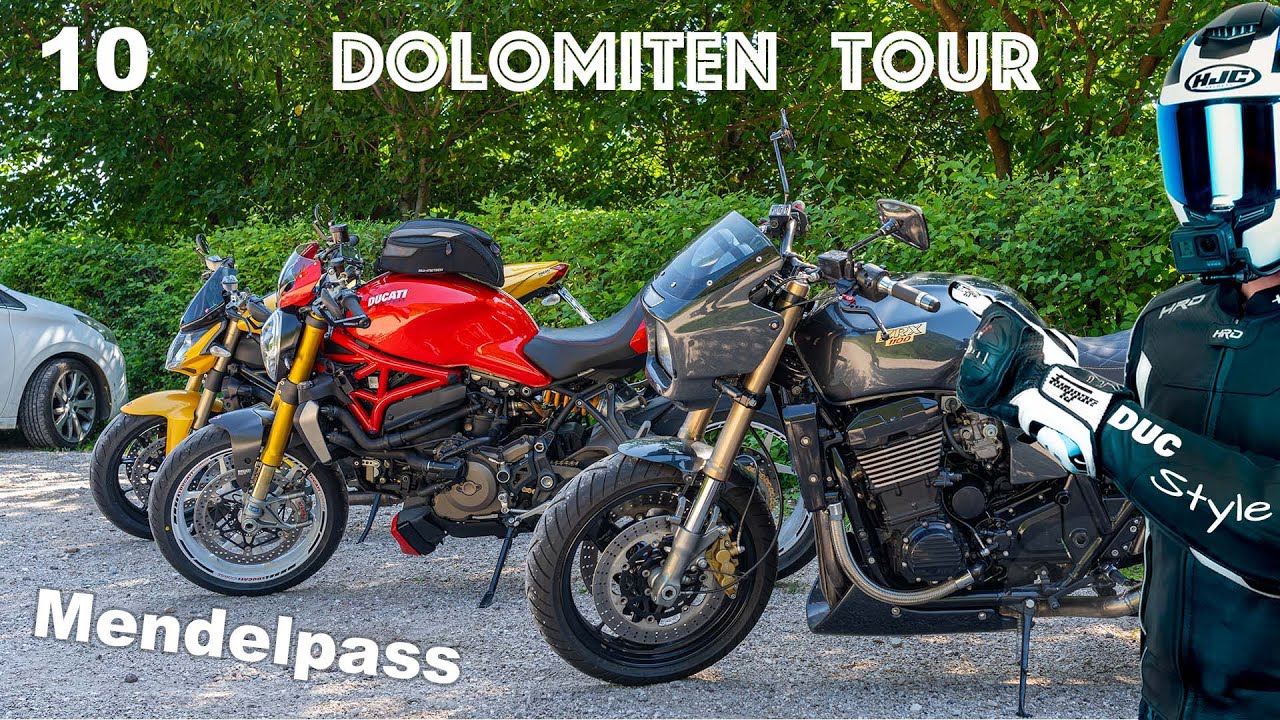 10 Dolomitentour ☞ über Bozen zum Mendelpass ☞ Top Strecke