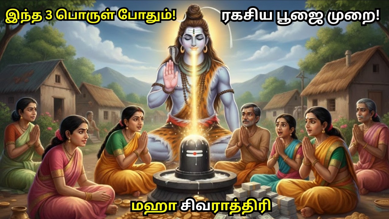 2026 மகாசிவராத்திரி அன்று, இந்த மூன்று பொருட்களையும் அர்ப்பணித்தால் வறுமை நீங்கும். உண்மைக்கதை.