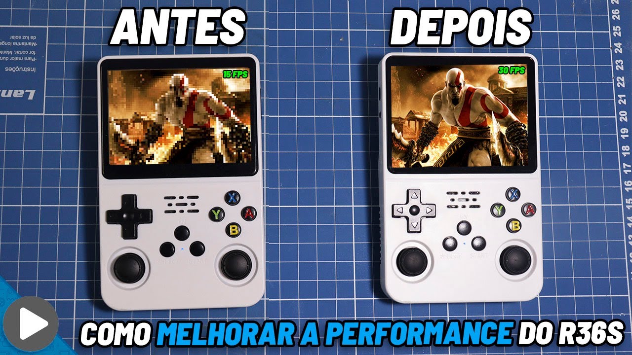 R36S - COMO MELHORAR A PERFORMANCE DOS EMULADORES DE NINTENDO 64 E DO PSP NO ARKOS