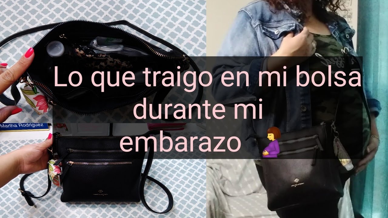 Lo que traigo en mi bolsa durante mi embarazo 🤰👛