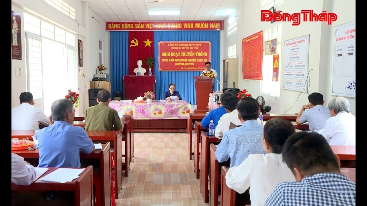 Phường Mỹ Phong: Đổi mới phương thức lãnh đạo của Đảng ở cơ sở | Báo Đồng Tháp Online