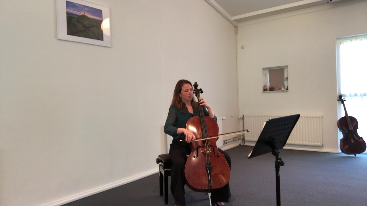 Evelien Fokker - Dotzauer Etude #38 - Cello