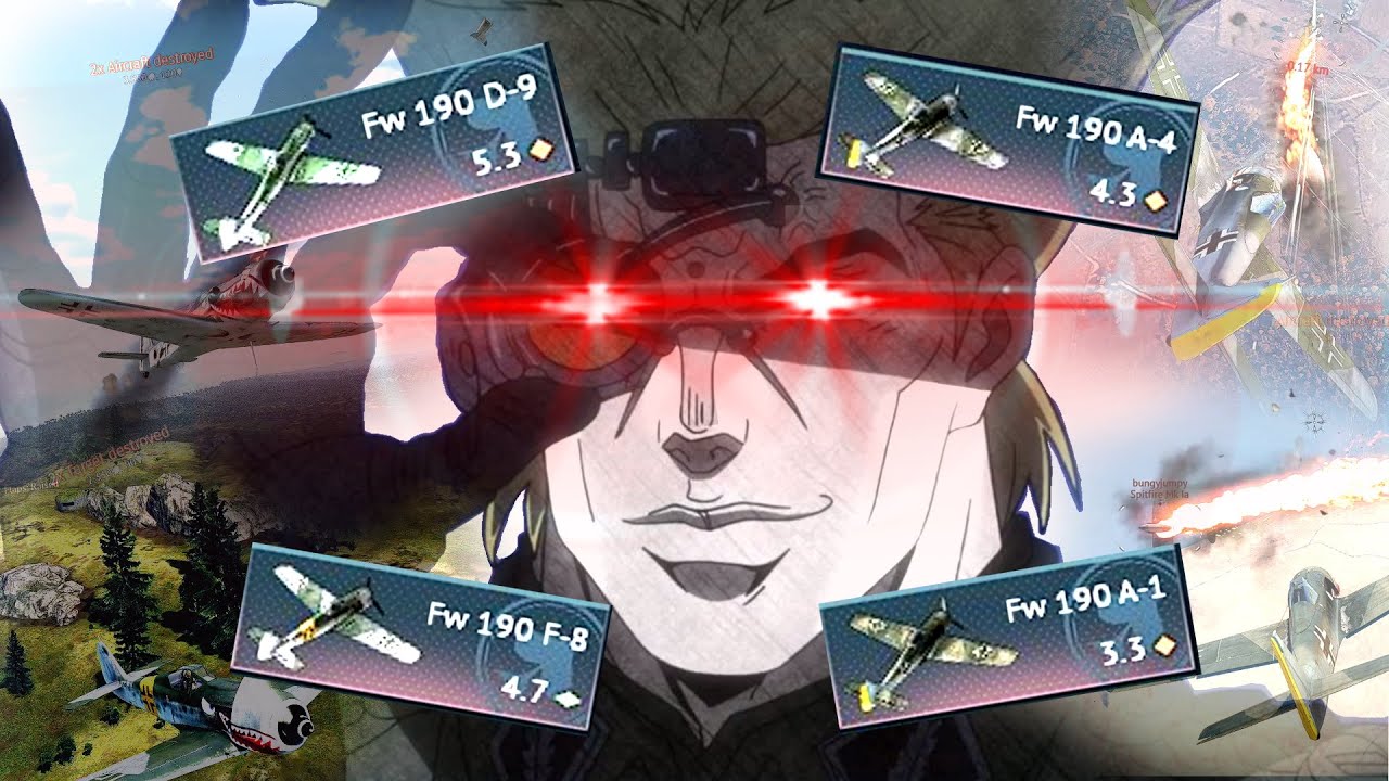 The (3.3 - 5.3) Fw 190 Experience // War Thunder