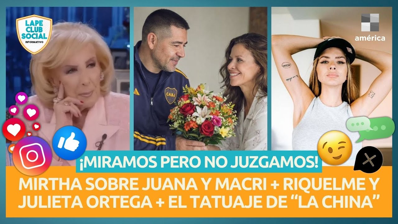 ¿RIQUELME Y JULIETA ORTEGA JUNTOS? + WANDA NARA + MIRTHA LEGRAND: La columna de Paula Varela
