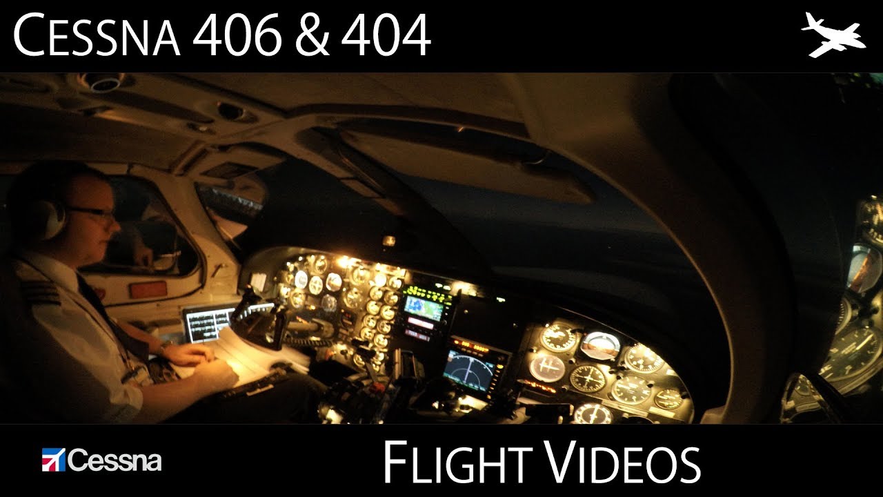 Cessna 406 & 404 Flight Videos (4K)