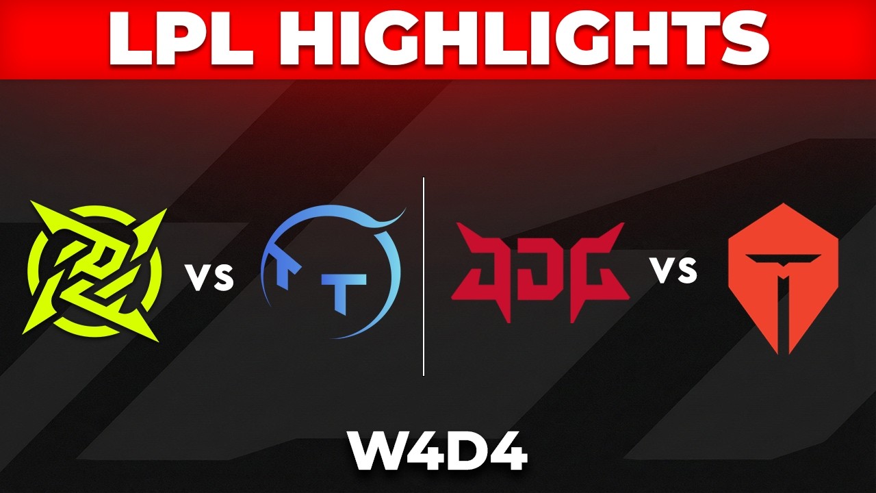 LPL Highlights ALL GAMES W4D5 | LPL 2026 Split 1 by Onivia