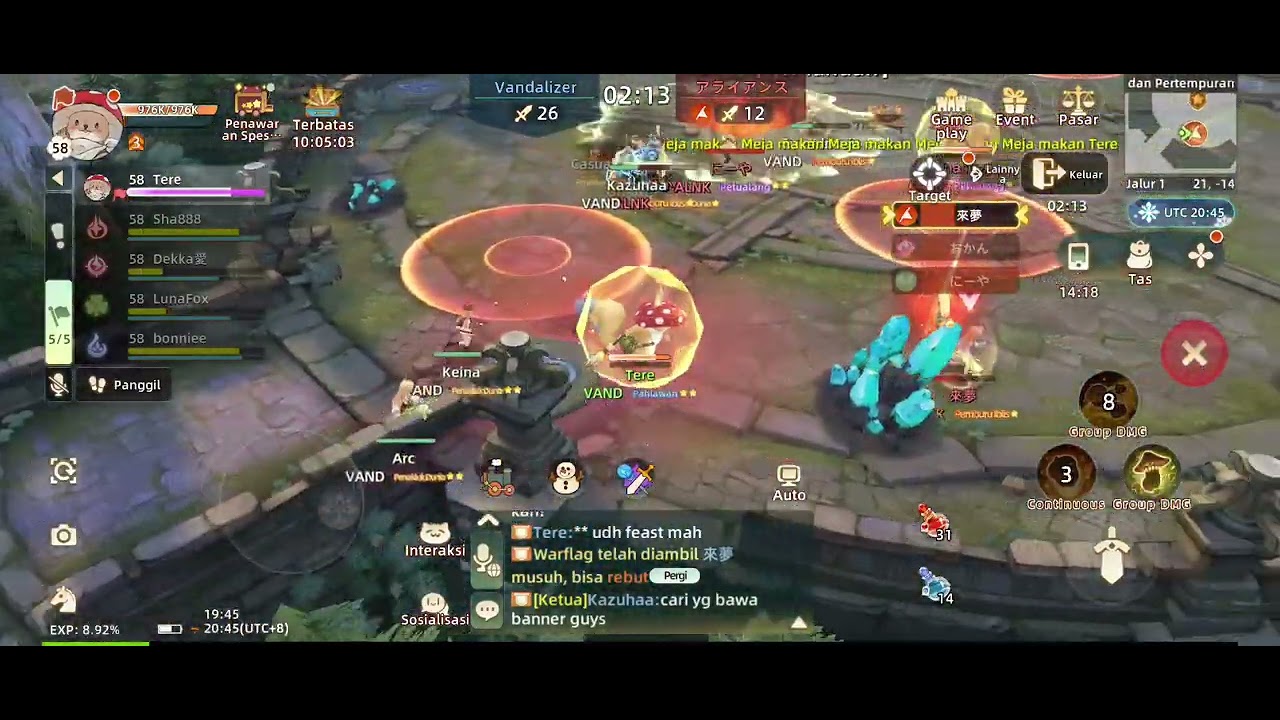 TREE OF SAVIOR NEVERLAND : WAR FLAG. ORDO : Vandalizer #Tere