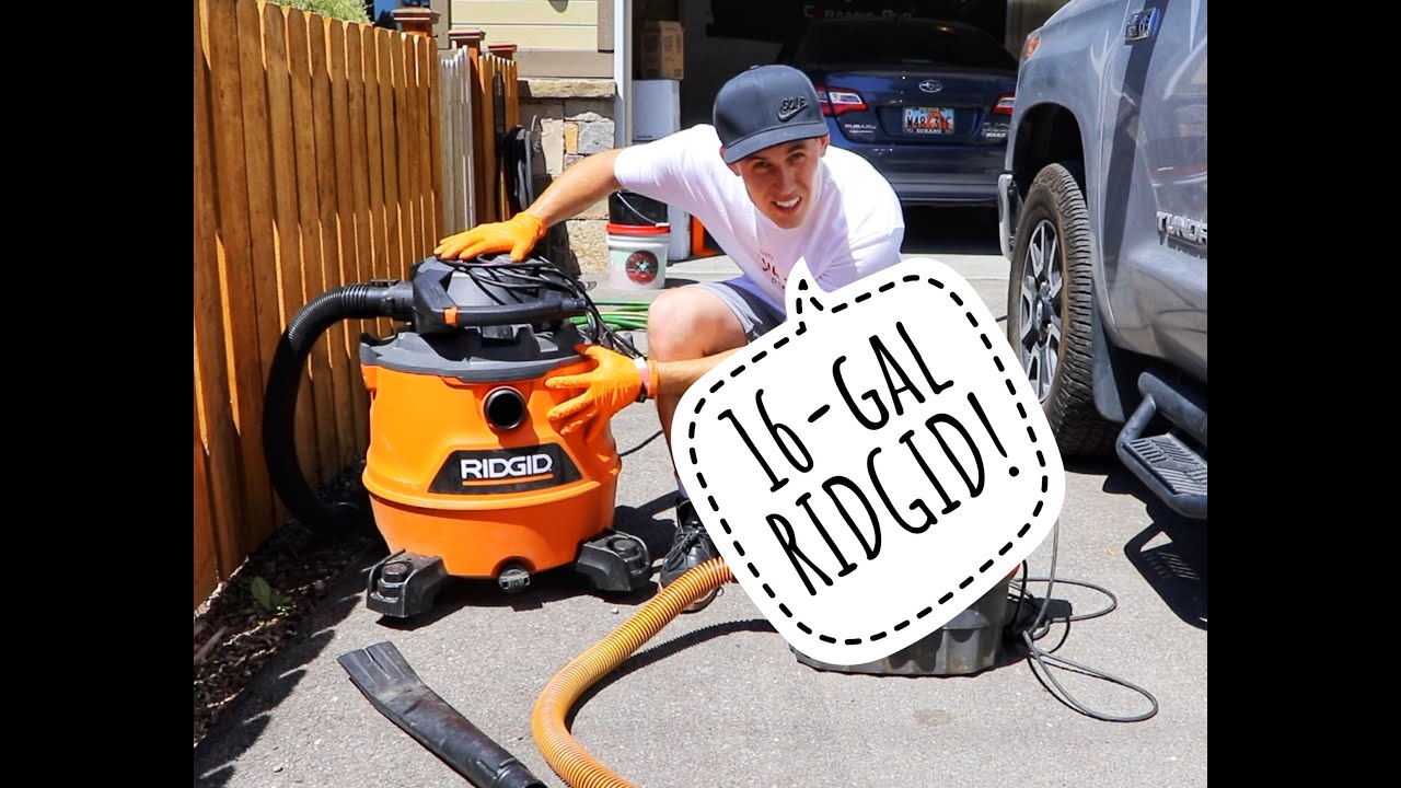 BEST VACUUM FOR AUTO DETAILING?! (A new contender!)