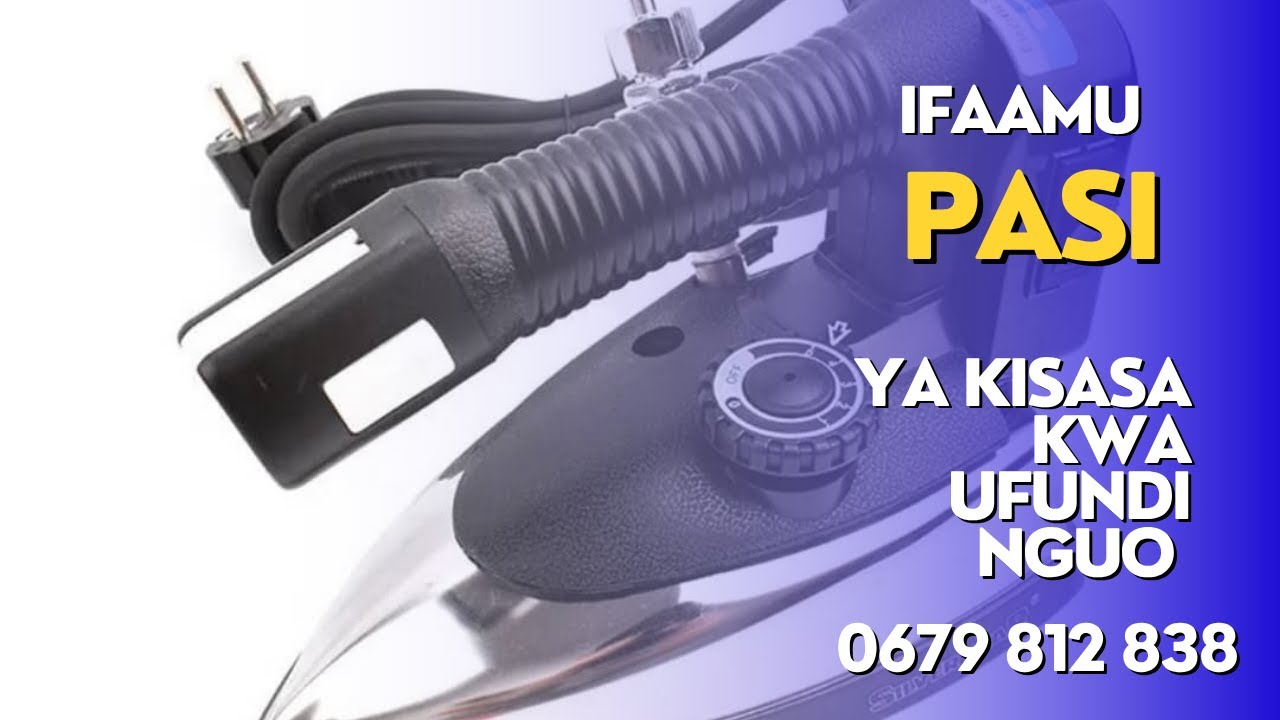 PASI NZURI YA KISASA KWA UFUNDI NGUO, UDOBI NA MENGINEO