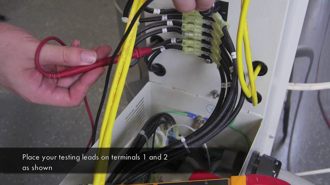 Testing Element Resistance on an Easy Fire Kiln