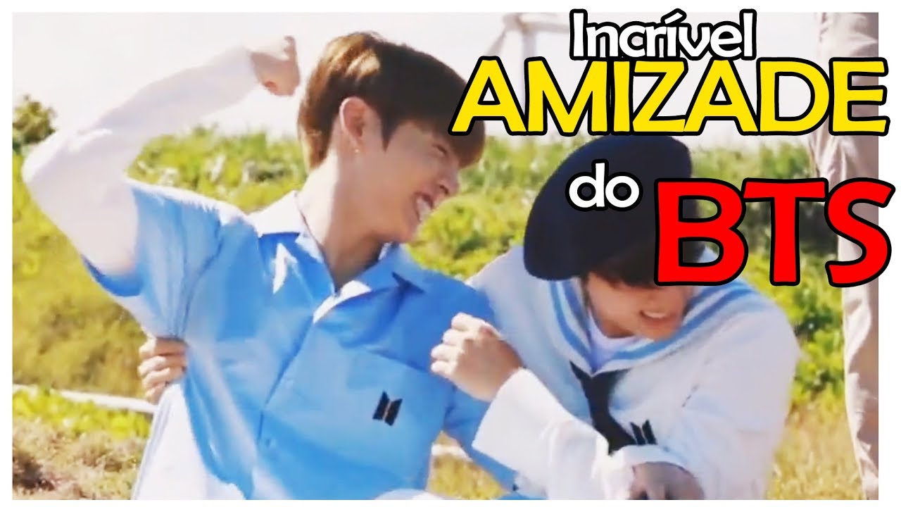 A INCRÍVEL AMIZADE DO BTS