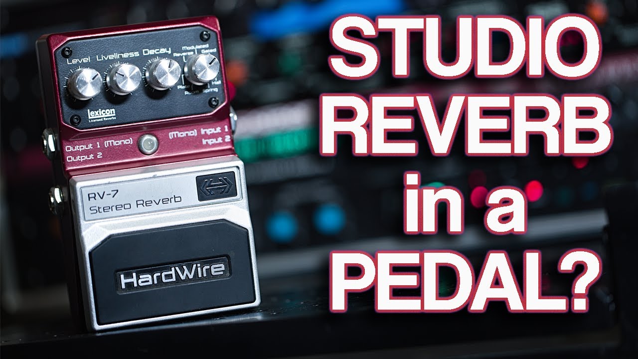 Hardwire RV-7 Stereo Reverb — Длительное звучание