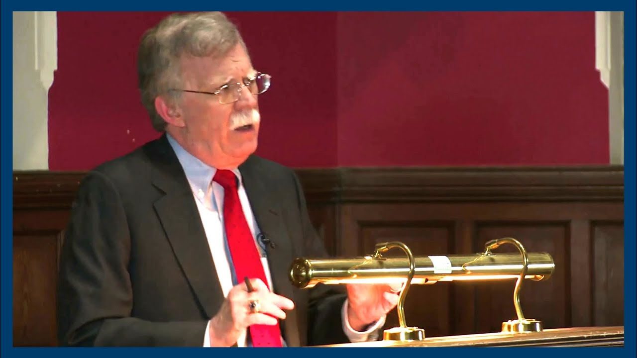 China | John Bolton | Oxford Union
