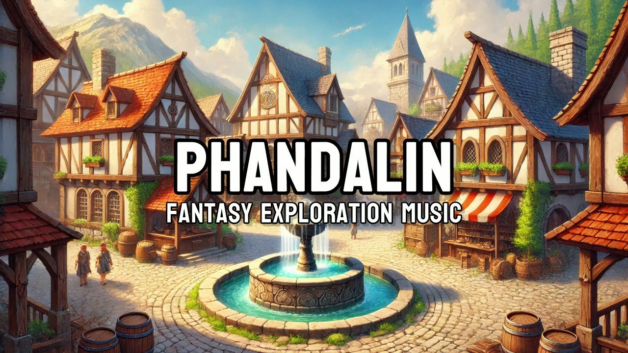 Phandalin | D&D/TTRPG Fantasy Exploration Music | 1 Hour
