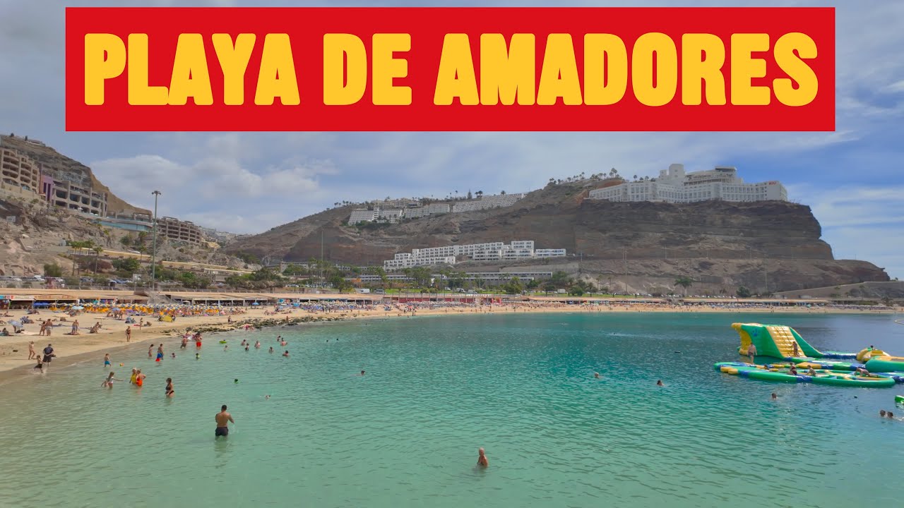 Playa de Amadores Beach Gran Canaria