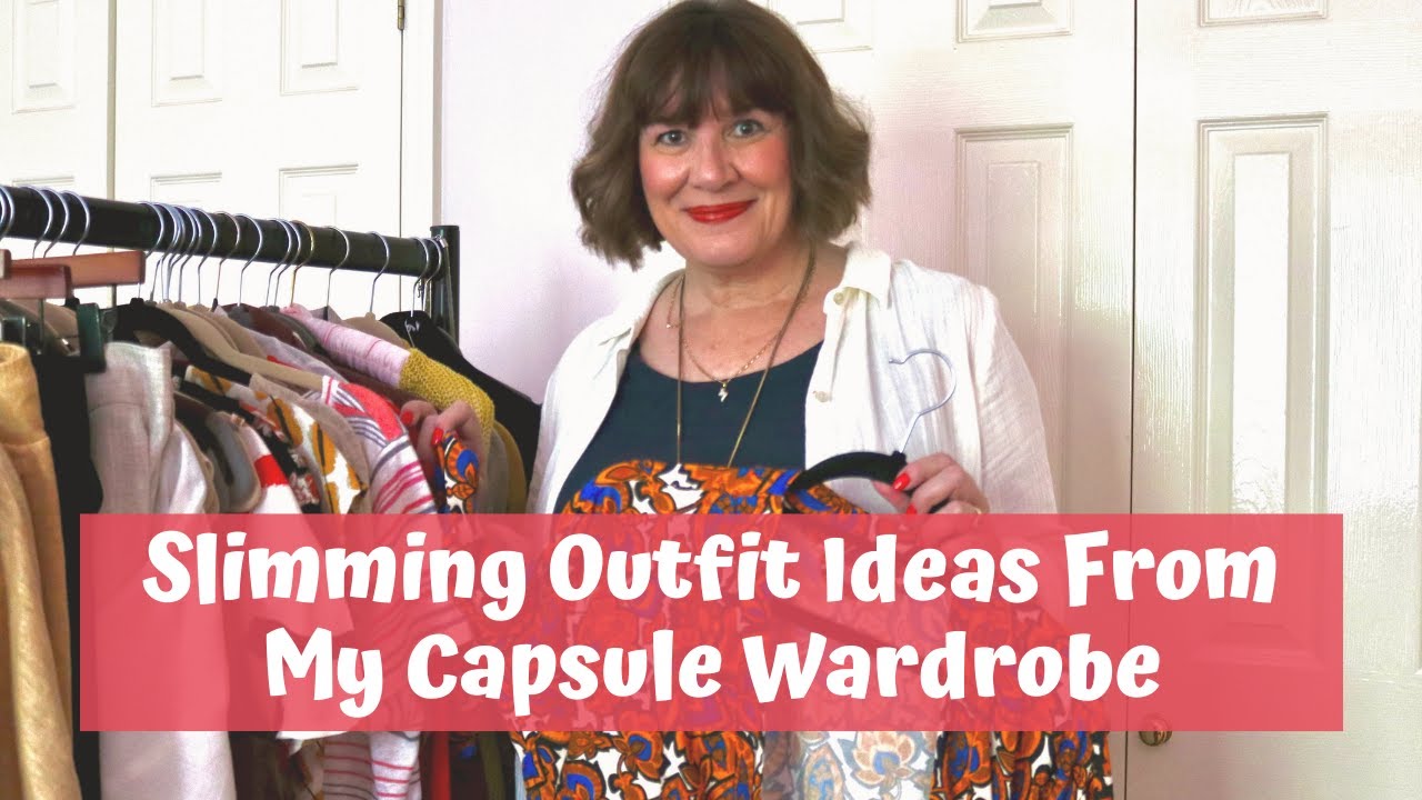 Slimming, Stylish Summer Capsule Wardrobe For Women Over 50